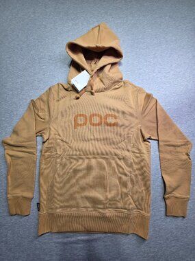 POC Hood Hoodie XS Aragonite Brown NWT Pullover Sweatshirt Cycling